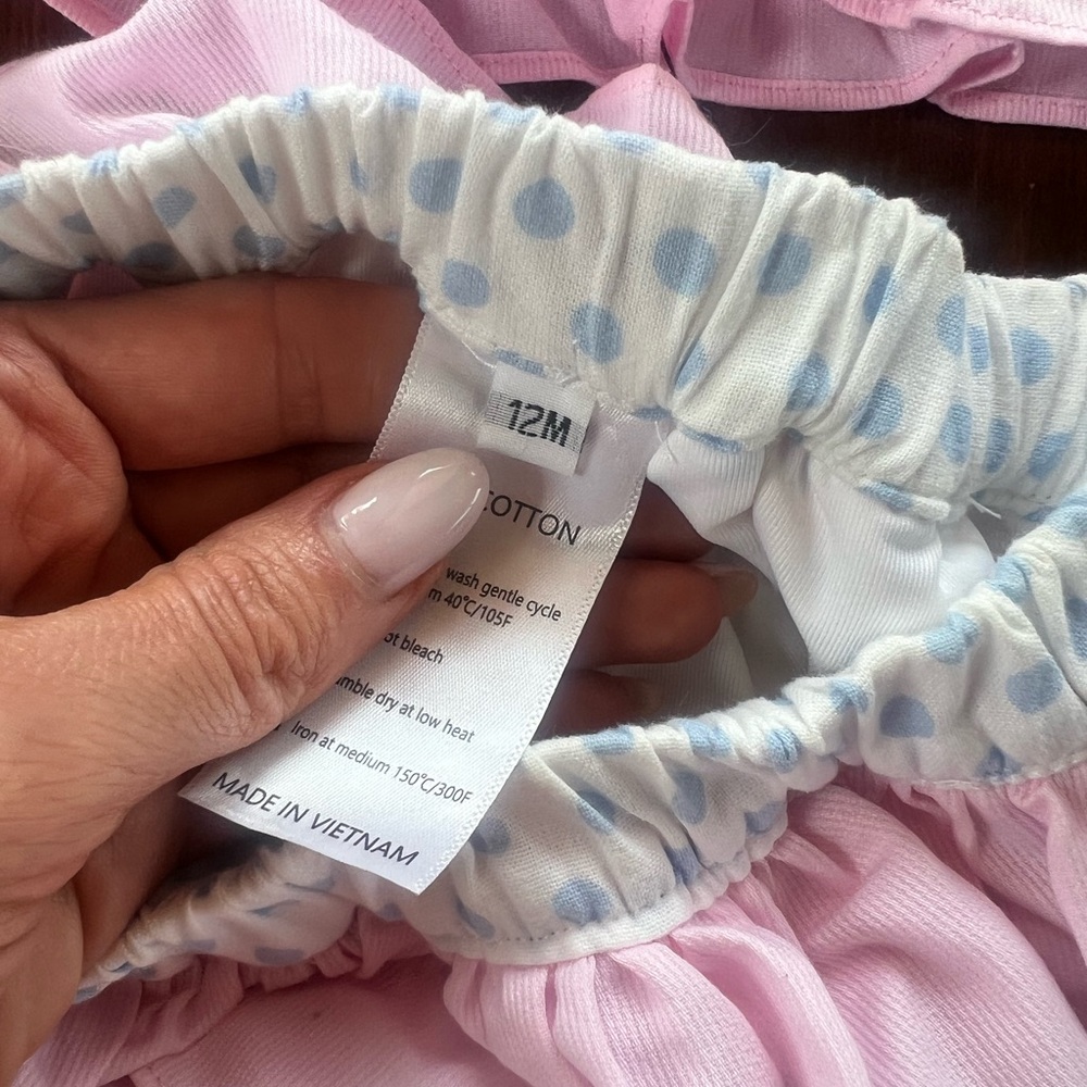 Hannah Ruffled Swim-set 12M - Picture 2 of 3